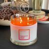 image:imagePartyLite 3Wick Jar Candle Highly Fragranced Clean Burning Glass Candle 2545 Hours Burn Time Almond Pear TartCinnamon Apple Cider