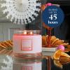 image:imagePartyLite 3Wick Jar Candle Highly Fragranced Clean Burning Glass Candle 2545 Hours Burn Time Almond Pear TartClementine Garland