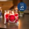 image:imagePartyLite 3Wick Jar Candle Highly Fragranced Clean Burning Glass Candle 2545 Hours Burn Time Almond Pear TartJuicy Strawberry Lemongrass
