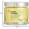 image:imagePartyLite 3Wick Jar Candle Highly Fragranced Clean Burning Glass Candle 2545 Hours Burn Time Almond Pear TartMerry Mimosa