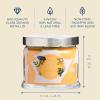 image:imagePartyLite 3Wick Jar Candle Highly Fragranced Clean Burning Glass Candle 2545 Hours Burn Time Almond Pear TartRaw Honey  Elderberry