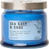 image:imagePartyLite 3Wick Jar Candle Highly Fragranced Clean Burning Glass Candle 2545 Hours Burn Time Almond Pear TartSea Salt  Sage