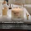 image:imagePartyLite 3Wick Jar Candle Highly Fragranced Clean Burning Glass Candle 2545 Hours Burn Time Almond Pear TartSunKissed Linen