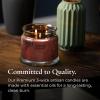 image:imagePartyLite 3Wick Jar Candle Highly Fragranced Clean Burning Glass Candle 2545 Hours Burn Time Almond Pear TartTamboti Woods