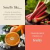 image:imagePartyLite 3Wick Jar Candle Highly Fragranced Clean Burning Glass Candle 2545 Hours Burn Time Almond Pear TartWild Rhubarb  Citrus