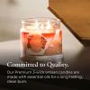 image:imagePartyLite 3Wick Jar Candle Highly Fragranced Clean Burning Glass Candle 2545 Hours Burn Time Almond Pear TartWild Rhubarb  Citrus