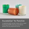 image:imagePartyLite Fig Fatale Scented Escential Jar Candle with Notes of Apricot Green Fig Peach Mango Strawberry and Vanilla 775oz 1Wick Aromatherapy Reusable Glass Jar 50 Hour Burn TimeIced Snowberries
