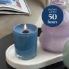 image:imagePartyLite Fig Fatale Scented Escential Jar Candle with Notes of Apricot Green Fig Peach Mango Strawberry and Vanilla 775oz 1Wick Aromatherapy Reusable Glass Jar 50 Hour Burn TimeSea Salt  Sage