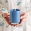 image:imagePartyLite Fig Fatale Scented Escential Jar Candle with Notes of Apricot Green Fig Peach Mango Strawberry and Vanilla 775oz 1Wick Aromatherapy Reusable Glass Jar 50 Hour Burn TimeSea Salt  Sage