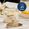 image:imagePartyLite Fig Fatale Scented Notes of Apricot Green Fig Peach Mango Strawberry and Vanilla132oz 3Wick Jar Candle 45 Hour Burn Time Luxurious Fragrance Perfect for GiftingSunKissed Linen