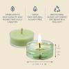 image:imagePartyLite Set of 12 Tea Lights Candles Cedar Patchouli Scent Aromatherapy Scented Candles Gift Set Up to 4 to 6 Hours Burn TimeCucumber  Clementine