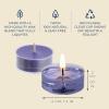 image:imagePartyLite Set of 12 Tea Lights Candles Cedar Patchouli Scent Aromatherapy Scented Candles Gift Set Up to 4 to 6 Hours Burn TimeTwilight Lavender