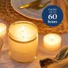 image:imagePartyLite GloLite Iced Snowberries Scented Notes of Apple Cranberry Peach Strawberry Vanilla amp Musk 2Wick Jar Candle 60 Hour Burn Time Worlds Brightest CandleUnscented