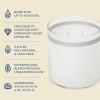 image:imagePartyLite GloLite Iced Snowberries Scented Notes of Apple Cranberry Peach Strawberry Vanilla amp Musk 2Wick Jar Candle 60 Hour Burn Time Worlds Brightest CandleIced Snowberries