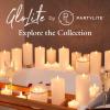 image:imagePartyLite GloLite Iced Snowberries Scented Notes of Apple Cranberry Peach Strawberry Vanilla amp Musk 2Wick Jar Candle 60 Hour Burn Time Worlds Brightest CandleIced Snowberries