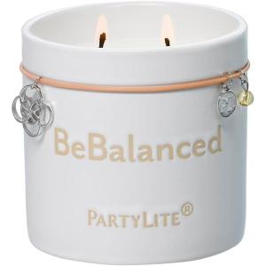 image:imagePartyLite Be Well Lemongrass  Thyme Jar Candle 4050 Hour Burn 100 Soy Wax Essential Oils Ceramic JarBe Centered