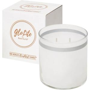 image:imagePartyLite GloLite Iced Snowberries Scented Notes of Apple Cranberry Peach Strawberry Vanilla amp Musk 2Wick Jar Candle 60 Hour Burn Time Worlds Brightest CandleFig Fatale