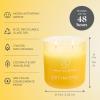 image:imagePartyLite Optimistic Scented with Notes of Sparkling Mandarin amp Tart Lemon 141oz 2Wick Ombre Jar Candle 2448 Hour Burn Time Part of the Mood Collection Refreshing Tropical Perfect for GiftingOptimistic