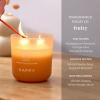 image:imagePartyLite Optimistic Scented with Notes of Sparkling Mandarin amp Tart Lemon 141oz 2Wick Ombre Jar Candle 2448 Hour Burn Time Part of the Mood Collection Refreshing Tropical Perfect for GiftingHappy