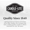 image:imageCANDLELITE Juicy Watermelon Slice 3Wick Candles 10 oz Jar RedApple Amber Scent