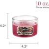 image:imageCANDLELITE Juicy Watermelon Slice 3Wick Candles 10 oz Jar RedJuicy Black Cherries