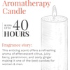 image:imageCANDLELITE Juicy Watermelon Slice 3Wick Candles 10 oz Jar RedSunlit Mandarin Berry
