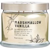 image:imagePartyLite 3Wick Jar Candle Highly Fragranced Clean Burning Glass Candle 2545 Hours Burn Time Almond Pear TartMarshmallow Vanilla