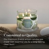 image:imagePartyLite 3Wick Jar Candle Highly Fragranced Clean Burning Glass Candle 2545 Hours Burn Time Almond Pear TartSeagrass Eucalyptus