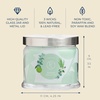 image:imagePartyLite 3Wick Jar Candle Highly Fragranced Clean Burning Glass Candle 2545 Hours Burn Time Almond Pear TartSeagrass Eucalyptus