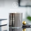 image:imagePartyLite Black Anise Monochrome Jar Candle  Modern Black amp White Design Bold Scent of Anise Peppercorn Vetiver amp Patchouli 4060 Hours Burn Time