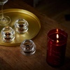 image:imagePartyLite You Had Me at Merlot Jar Candle  130140 Hours Burn Time Black Cherry Plum Spiced Vanilla WineInspired Fragrance Colorful Wax
