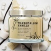 image:imagePartyLite 3Wick Jar Candle Highly Fragranced Clean Burning Glass Candle 2545 Hours Burn Time Almond Pear TartMarshmallow Vanilla