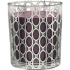 image:imagePartyLite After Dark Velvet Plum Scented Jar Candle  4050 Hours Burn Time Juicy Apple Candied Dates amp Tonka Bean Chic Glass with Gold AccentsVelvet Plum