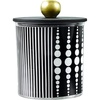 image:imagePartyLite Fig Fatale Monochrome Jar Candle  Elegant Black amp White Design Premium Fig amp Vanilla Fragrance Romantic Fruity Blend 4060 Hours Burn Time