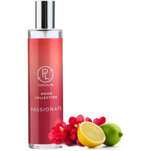 image:imagePartyLite Passionate Scented Room Spray 100mL with Notes of Meyer Lemon Freesia amp Cedarwood Part of the Mood Collection Luxurious amp Romantic Perfect for GiftingPassionate  Fresh