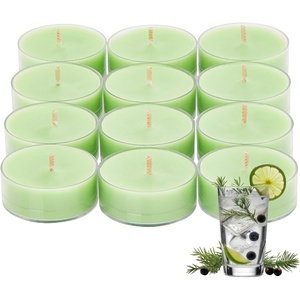 image:imagePartyLite Set of 15 Tea Lights Sampler Candles Aromatherapy Tribute to Tokyo Scented Candles Gift Set Up to 4 to 6 Hours Burn TimeGin  Tonic