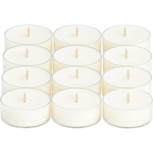 image:imagePartyLite Set of 12 Tea Lights Candles Creamy Rose Petals and Sweet Orange Flower Scent Aromatherapy Scented Candles Gift Set Up to 4 to 6 Hours Burn TimeCreamy Rose Petals and Sweet Orange Flower