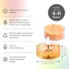 image:imagePartyLite Tea Lights Sampler Passionate amp Happy with Optimistic Scented Candles Gift Set of 12 Aromatherapy with up to 4 to 6 Hours Burn Time Ideal for Home Decor Holiday Gifting and CelebrationSet of 12