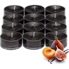 image:imagePartyLite Set of 12 Tea Lights Candles Sweet Vanilla and Buttered Sugar Caramel Scent Aromatherapy Scented Candles Gift Set Up to 4 to 6 Hours Burn TimeFig Fatale