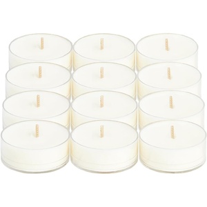 image:imagePartyLite Set of 12 Tea Lights Candles Sweet Vanilla and Buttered Sugar Caramel Scent Aromatherapy Scented Candles Gift Set Up to 4 to 6 Hours Burn TimeCedarwood  Vanilla