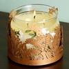 image:imagePartyLite Candle Jar Holder  Golden Frond Candle Holder Accessory Home Decor