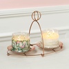 image:imagePartyLite Mix amp Mingle Double Candle Jar Holder Copper