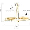 image:imagePartyLite Mix amp Mingle Double Candle Jar Holder Gold