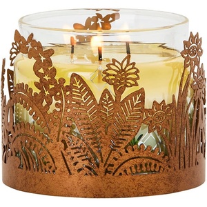 image:imagePartyLite Candle Jar Holder  Golden Frond Candle Holder Accessory Home Decor