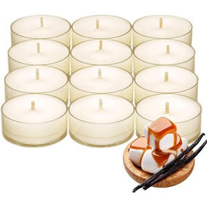 image:imagePartyLite Set of 12 Tea Lights Candles Rose amp Chamomile Scent Aromatherapy Scented Candles Gift Set Up to 4 to 6 Hours Burn TimeMarshmallow