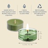 image:imagePartyLite Set of 12 Tea Lights Sampler Candles Aromatherapy Holiday Hideaway Scented Candles Gift Set Up to 4 to 6 Hours Burn Time