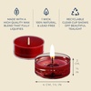 image:imagePartyLite Set of 15 Tea Lights Sampler Candles Aromatherapy Tis The Season Scented Candles Gift Set Up to 4 to 6 Hours Burn Time