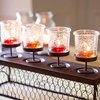 image:imagePartyLite Tea Lights Sampler Strawberry and Rhubarb with Honey Scented Candles Gift Set of 12 Aromatherapy with up to 4 to 6 Hours Burn Time Ideal for Home Decor Holiday Gifting and Celebration