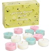image:imagePartyLite Set of 12 Tea Lights Sampler Candles Aromatherapy Pretty Floral Scented Candles Gift Set Up to 4 to 6 Hours Burn Time