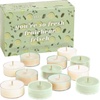 image:imagePartyLite Set of 12 Tea Lights Sampler Candles Aromatherapy Youre So Fresh Scented Candles Gift Set Up to 4 to 6 Hours Burn Time